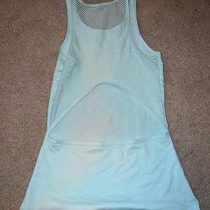tank top mesh back